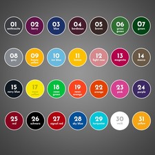 Poli-Tape Tubitherm Flock Folie Din A4 Bogen 30x20cm Textil Plotter Bügelfolie