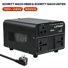 800w spannungswandler - 800w,
