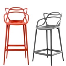 KARTELL MASTERS STOOL, Barhocker Sitzhöhe 65 cm, Kunststoff, NEU, OVP