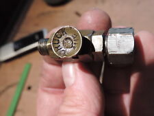 1.1 Enots Enods AUF ZU Benzin Schiebe Hahn Messing Brass Tap Gurtner M10 x 1 