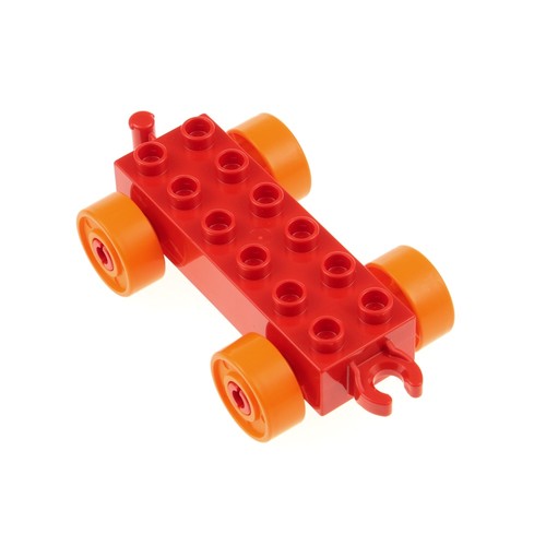 1xlego duplo anhänger 2x6 rot - 1xlego,