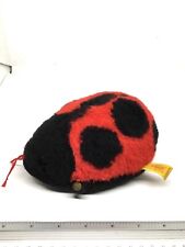 Alt Steiff Marienkäfer Cosy Crabby mit Rassel Original jahre 1980 ca.17 cm K,F .