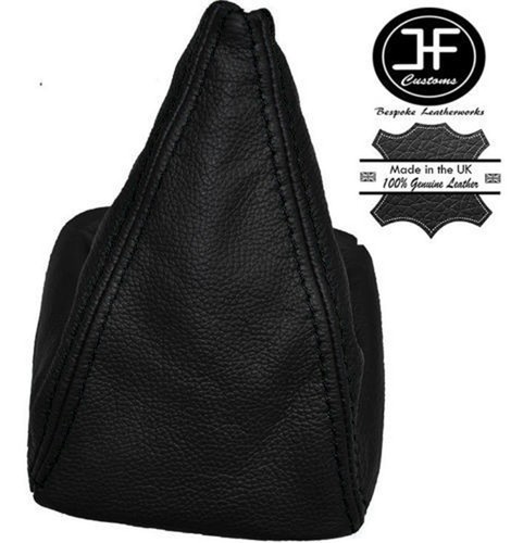 Schwarz faden leder - schwarz,