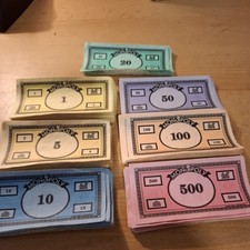 Monopoly Spielgeld £ Version
