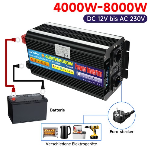 4000w 8000w spannungswandler - 4000w,