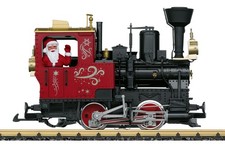 LGB Spur G Weihnachtslok 2025 für Gartenbahn mit Weihnachtsmann / Neu - ohne Ovp