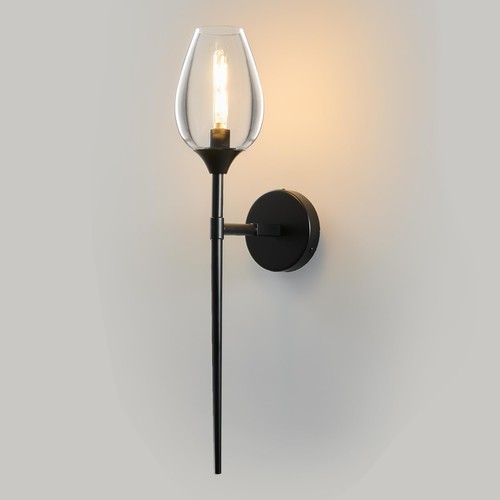 Moderne led wandlampe e14 glas - led,