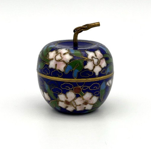 Vintage pillendose cloisonné - vintage,