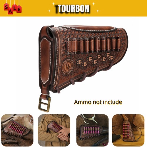 Tourbon echt leder recoil pad - echt,