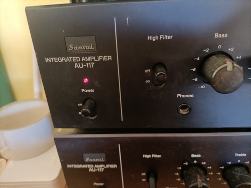 Amplificador sansui 117 - sansui, au