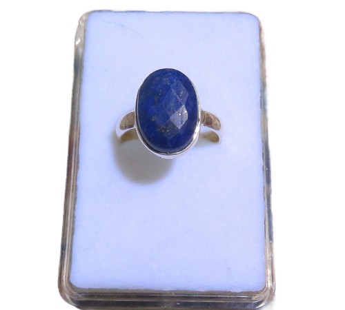 Lapis lazuli facettiert - lazuli, ring