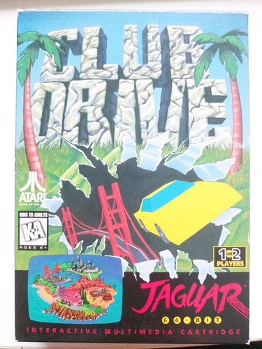 Atari jaguar club drive game - club,