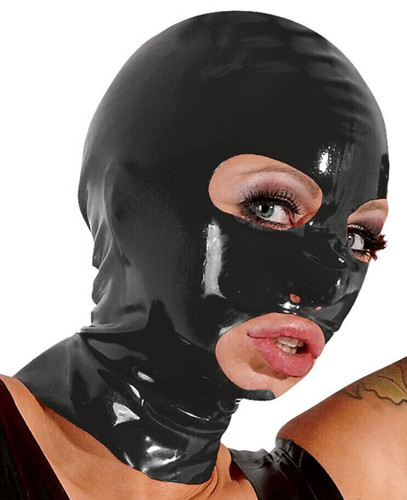 Latex maske rubber fetish - maske,