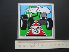 Deutz Oel Trecker Traktor Sticker Aufkleber Reklame Werbung