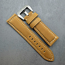 Panerai Uhren Leder Armband Premium 26mm beige *EU*