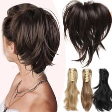 Clip in Pferdeschwanz Dutt