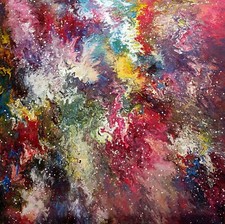 Abstraktes Bild 100x100