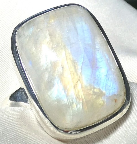 Mondstein ring 925 silber - 🌙,