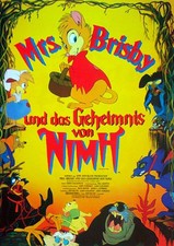 Mrs. Brisby und das Geheimnis von Nimh - Filmposter A3 29x42cm gerollt