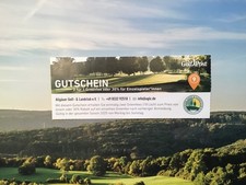 Golf-Greenfee-Gutschein “2 für1”, = Allgäuer Golf- und Land Club