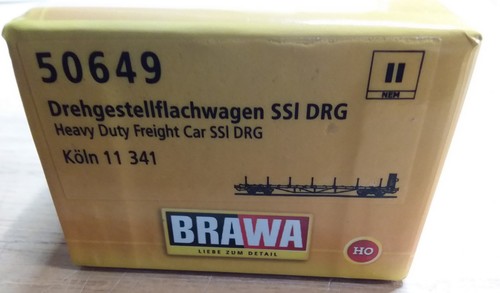 Brawa drehgestellflachwagen - brawa,