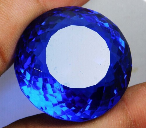 Aaa großer blauer tansanit - blauer,