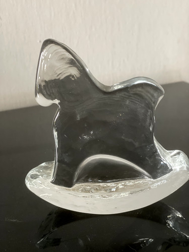 Blockglas pferd - ,
