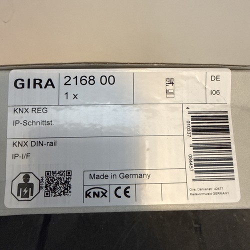 Gira schnittstelle knx reg - ip-schnittstelle,