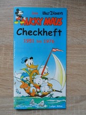 Micky Maus   Checkheft   1951