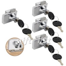 4 Set Glastürschloß Vitrinen