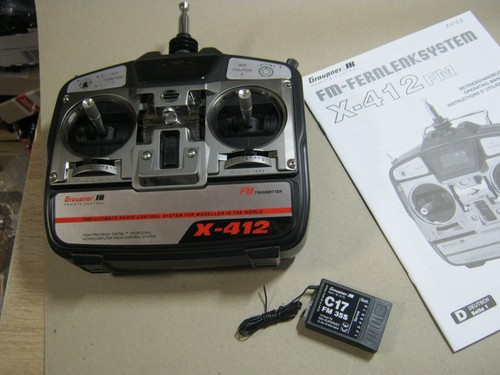 Graupner sender 412 6 - graupner,
