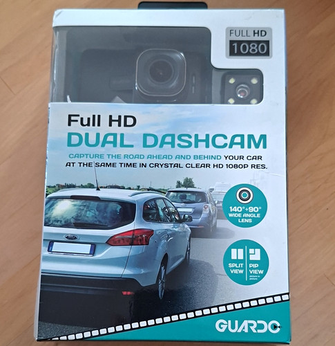 Guard dual dashcam - full, hd
