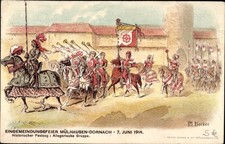 Künstler Ak Becker, Dornach