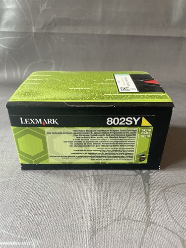 Original lexmark toner - lexmark, 802sy