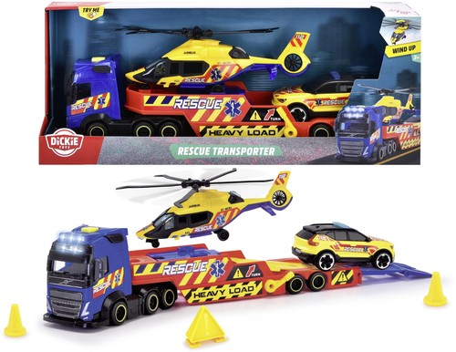 Dickie set lkw helikopter - dickie,