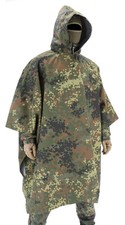 Bundeswehr poncho flecktarn - poncho,