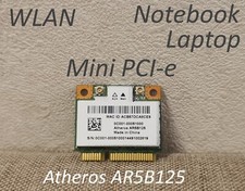 Atheros AR5B125 WLAN-Karte Mini-PCI-e Notebook Laptop 802.11b/g/n