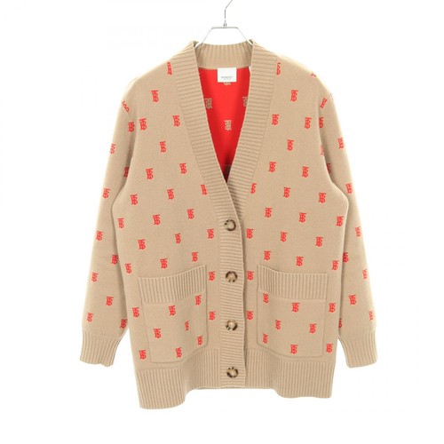 Burberry logo strickjacke - burberry,