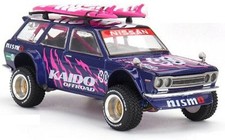 DATSUN 510 Wagon 4x4 - KAIDO Offroad V2  - purple - Mini GT 1:64