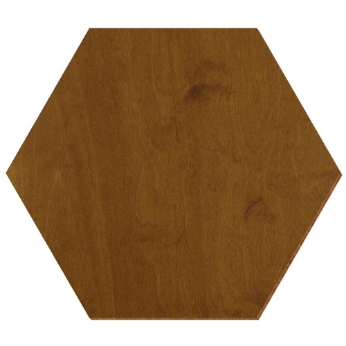 Holz hexagon teak - holz,