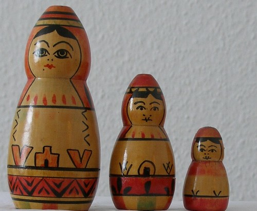 Russische matrjoschka alte - russische,