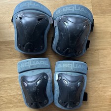 Inliner Schoner Schutzausrüstung Knieschoner Ellenbogenschoner B-Square 4-tlg