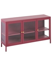 Sideboard Metall rot mit