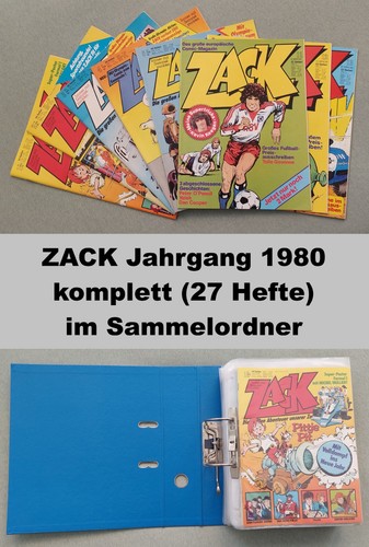 Zack jahrgang 1980 - 1980, komplett