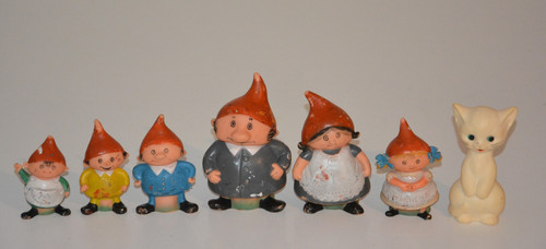 Familie wichtel figuren - familie,