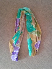 bunter, farbenfroher, dünner Schal " Freixenet "