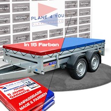 Anhängerplane Brenderup Flachplane nach Maß aus ca.700 g/m² PVC Plane Reißfest