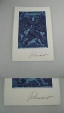 Arik Brauer Wien orig. Farbradierung signiert 