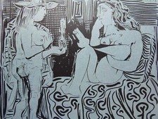 Pablo Picasso, Linolschnitt