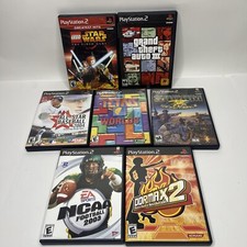 Lot Of 7 Ps2 PlayStation Games